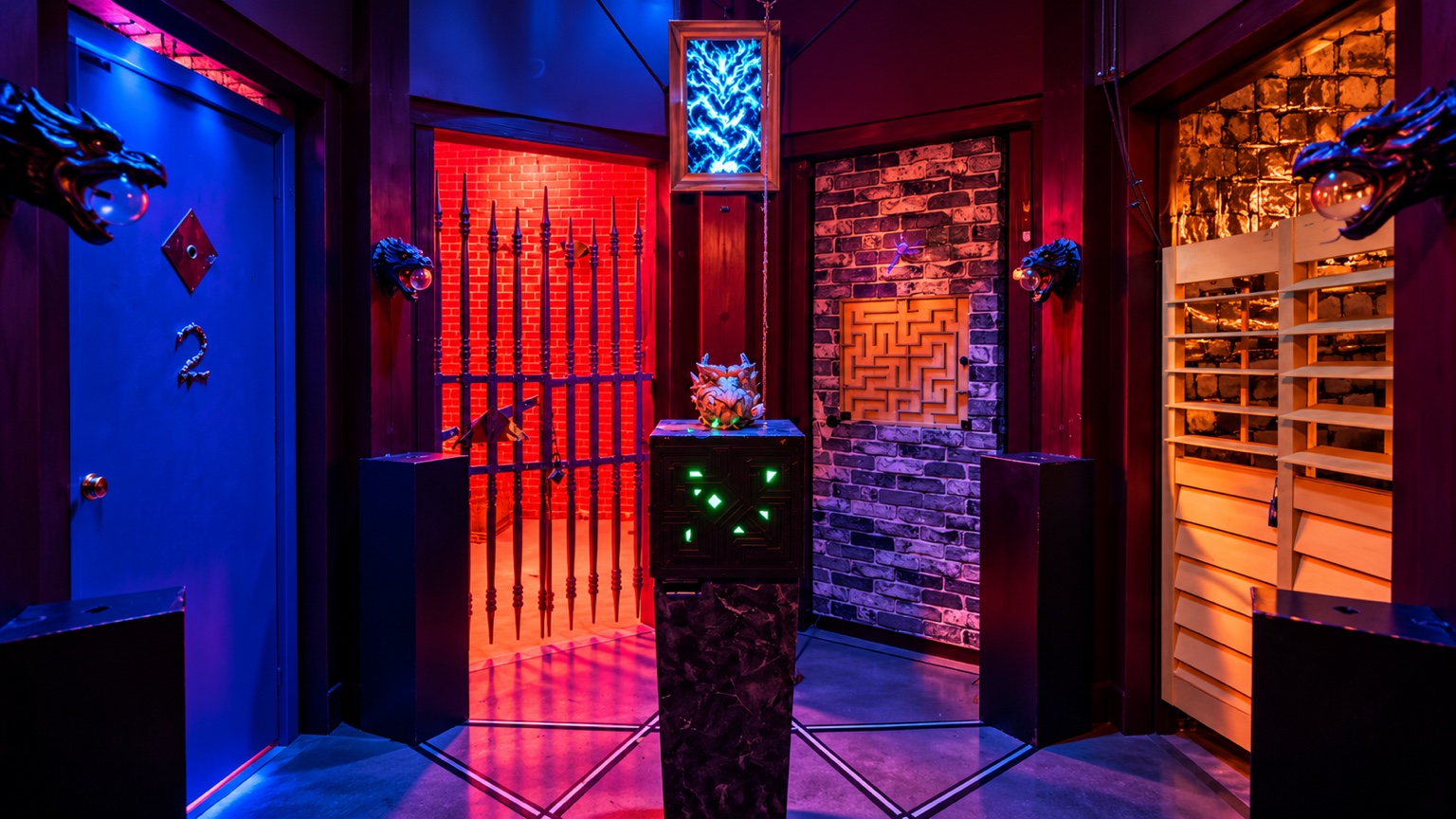 Dragon Tower ritual room at Legend X Games